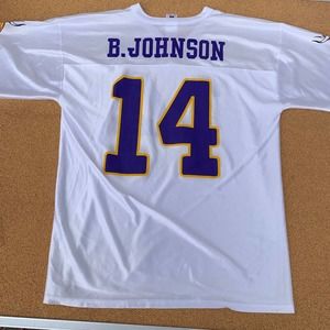 Minnesota Vikings Brad‎ Johnsin NFL Football Jersey Size L